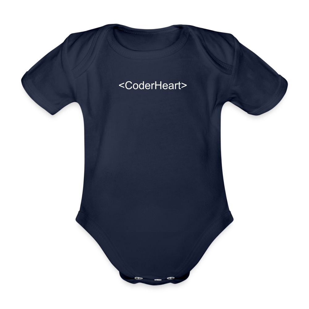 CoderHeart - Organic Kurzarm Baby Body